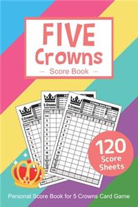 Five Crowns Score Book