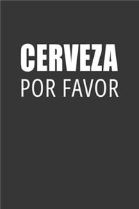 Cerveza Por Favor Notebook