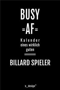 Kalender 2020 für Billard Spieler