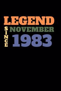 Legend since November 1983