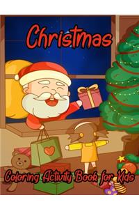 Christmas Coloring Activity Book For Kids