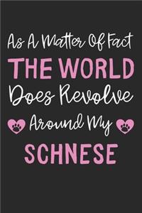 As A Matter Of Fact The World Does Revolve Around My Schnese