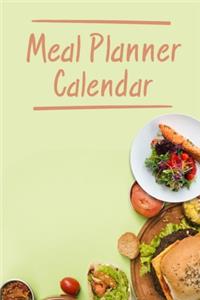 Meal Planner Calendar