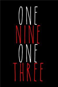 One Nine One Three