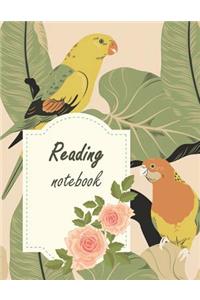 Reading notebook