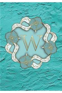 W Monogram Notebook