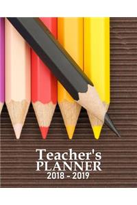 Teacher's Planner 2018 - 2019
