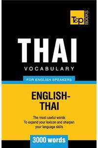 Thai vocabulary for English speakers - 3000 words