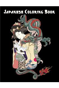 Japanese Coloring Book