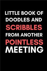 Little book of doodles and scribbles from another pointless meeting