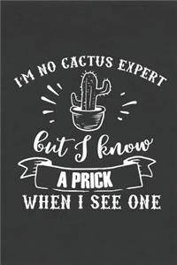 I'm No Cactus Expert But I Know a Prick When I See One