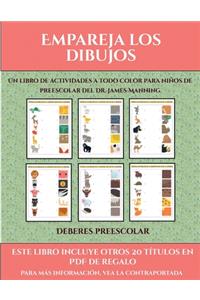 Deberes preescolar (Empareja los dibujos)