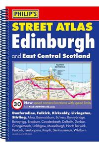 Philip's Street Atlas Edinburgh and East Central Scotland