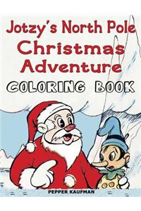 Jotzy's North Pole Christmas Adventure Coloring Book