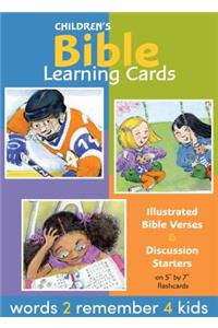 Children's Bible Learning Cards