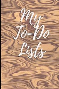 My To-Do Lists