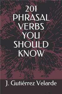 201 Phrasal Verbs You Should Know