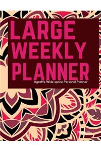 Agraffe Large Weekly Planner
