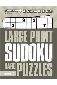 Large Print Hard Puzzles Book 1