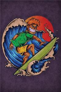 Surfer Dude Notebook