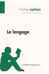 langage (Fiche notion)