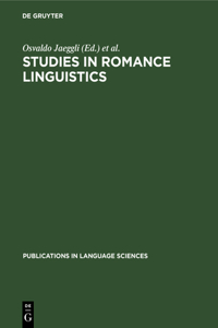 Studies in Romance Linguistics