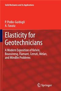Elasticity for Geotechnicians