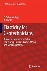 Elasticity for Geotechnicians