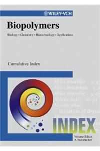 Biopolymers, Cumulative Index