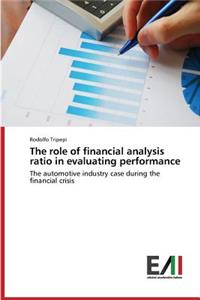 The role of financial analysis ratio in evaluating performance