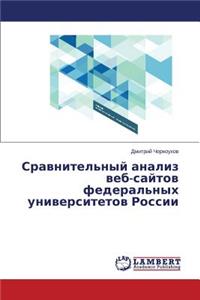 Sravnitel'nyy analiz veb-saytov federal'nykh universitetov Rossii