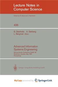 Advanced Information Systems Engineering