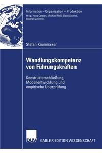 Wandlungskompetenz Von Führungskräften