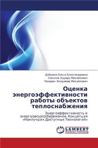 Otsenka Energoeffektivnosti Raboty Obektov Teplosnabzheniya