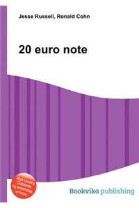 20 Euro Note