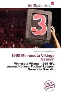 1965 Minnesota Vikings Season