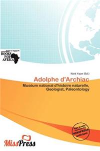Adolphe D'Archiac