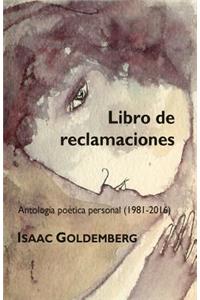 Libro de reclamaciones