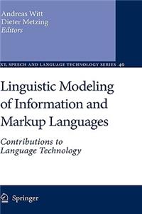 Linguistic Modeling of Information and Markup Languages