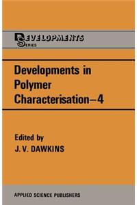 Developments in Polymer Characterisation--4