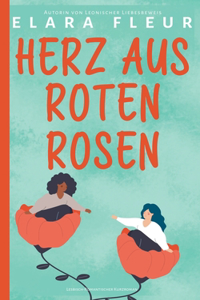 Herz aus roten Rosen