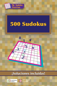 500 Sudokus (Spanish Edition)