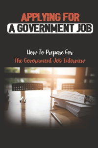 Applying For A Government Job