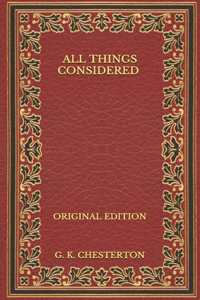 All Things Considered - Original Edition