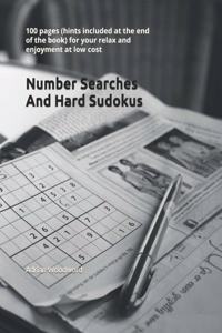 Number Searches And Hard Sudokus