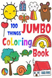 100 Things Jumbo Coloring Book