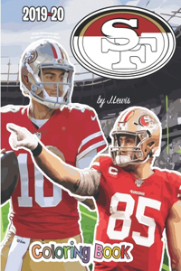 Jimmy Garoppolo and the San Francisco 49ers: The Football Coloring and Activity Book: 2019-2020 Season