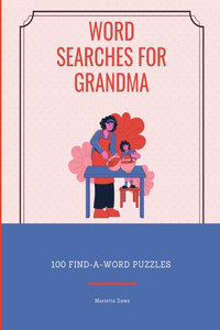 Word Searches for Grandma
