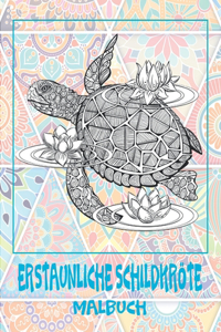 Erstaunliche Schildkröte - Malbuch