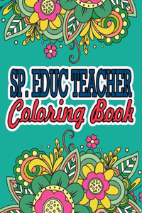 Sp Educ Teacher Coloring Book